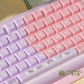 Lily of The Valley 104+34 / 54 MDA / Cherry Profile Keycap Set Cherry MX PBT Dye-subbed for Mechanical Gaming Keyboard